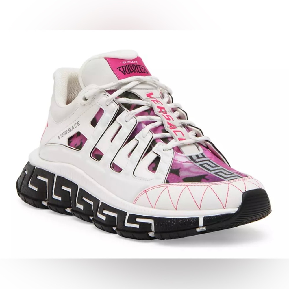 **💯% AUTHENTIC** VERSACE Trigreca Sneakers NWT - Picture 1 of 11